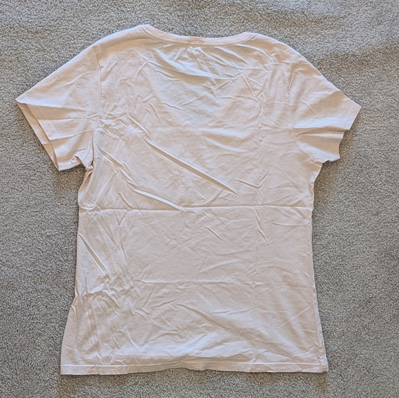 Pact Women's 100% Cotton Short Sleeve Tee, Light Pink, Size M - Picture 4 of 4